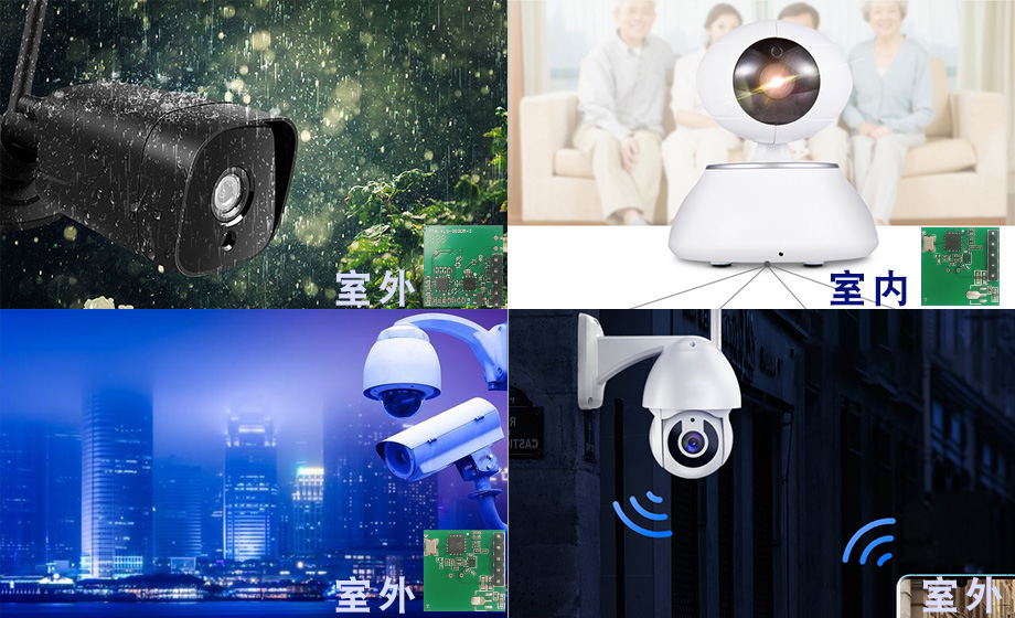 安防摄像头通讯模块远距离无线通讯模块宽带计算以及传输模式